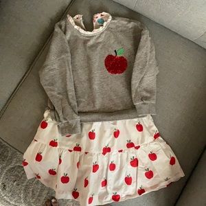 Apple sweater dress - mini boden